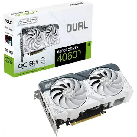 ASUS DUAL RTX4060TI O8G WHITE