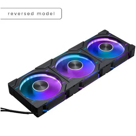 Phanteks D30 120MM/140MM PWM FAN, REVERSED AIRFLOW, DRGB BLACK/WHITE（一/三組） - SevenTwentyOne