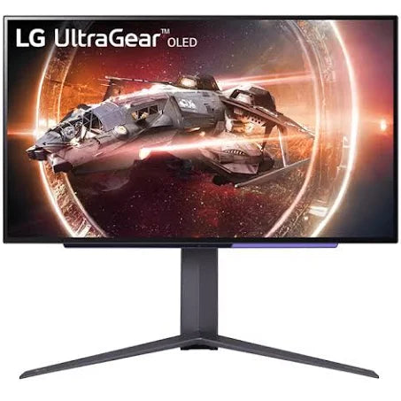 LG 27GS95QE-B 27 吋 UltraGear™ OLED 遊戲顯示器 | HDR400 True black，支援 240Hz 及 0.03ms(GtG)