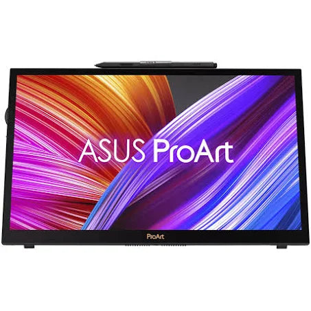 ASUS ProArt PA169CDV 15.6 吋、IPS、4K UHD (3840 x 2160)、WACOM EMR、100% sRGB、色彩準確度 ΔE < 2、Calman Verified 認證、PANTONE 驗證、USB-C、10 點觸控、ASUS Dial、控制面板