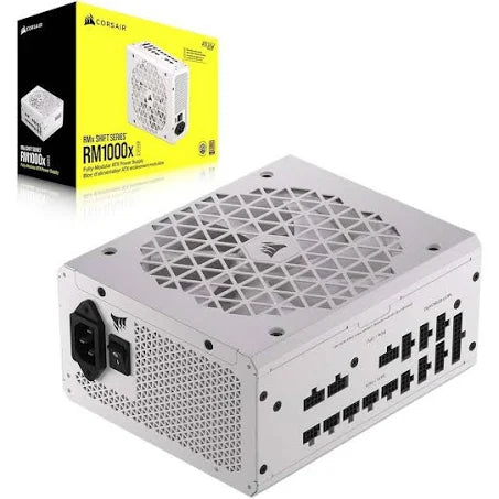 Corsair RMx RM1200x Shift White 1200w ATX3.0 PCIe5.0 80 plus Gold Fully Modular