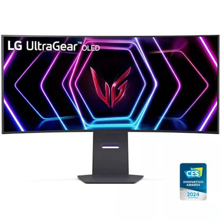 LG 39GS95QE-B 39 吋 UltraGear™ 21:9 Ultra-WQHD OLED 800R 弧形遊戲顯示器 | 支援 240Hz 更新率、0.03ms (GtG) 反應時間及 DisplayHDR True Black 400技術