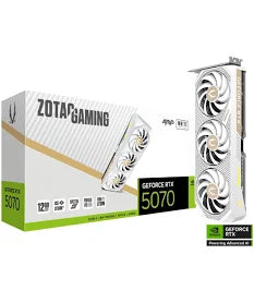 ZOTAC GAMING GeForce RTX™ 5070 SOLID OC White Edition