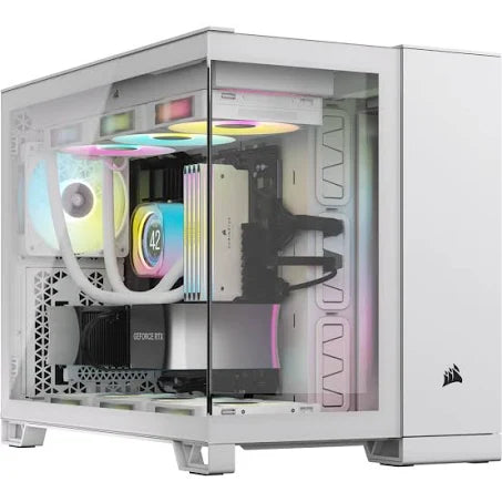 Corsair 2500X ICUE LINK Tempered Glass mATX Mid Tower