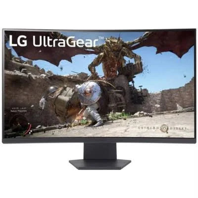 LG 32GS60QC-B 31.5 吋 UltraGear™ QHD 1000R 弧形遊戲顯示器 | 支援 1ms (GtG) 反應時間及 180Hz 更新率