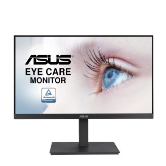 ASUS VA27EQSB Eye Care Monitor – 27 inch, Full HD, IPS, Frameless, 75Hz, Adaptive-Sync, Low Blue Light, Flicker Free, Ergonomic Design, Wall Mountable