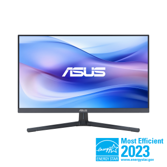 ASUS VU249CFE-B 護眼電競顯示器 – 24 吋 (23.8 吋可視尺寸)、FHD (1920 x 1080)、IPS、100 Hz、IPS、Adaptive-Sync、USB Type-C 連接埠含 15 瓦 Power Delivery 供電、環保永續、DisplayWidget Center、四種顏色可選、EyeCare Plus 護眼技術