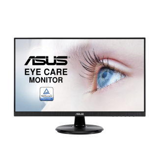 ASUS VA27DCP Eye Care Monitor – 27 inch, Full HD, IPS, Frameless, USB-C, 65W PD, 75Hz, Adaptive-Sync/FreeSync™, Low Blue Light, Flicker Free, Wall Mountable