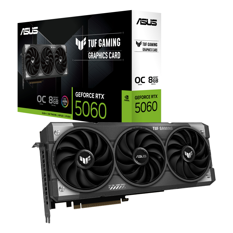 ASUS TUF Gaming GeForce RTX™ 5060 8GB GDDR7 OC