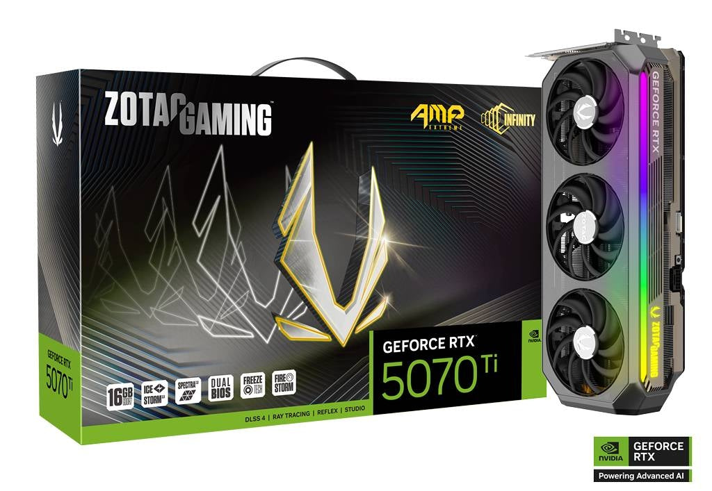ZOTAC GAMING GeForce RTX™ 5070 Ti AMP Extreme INFINITY