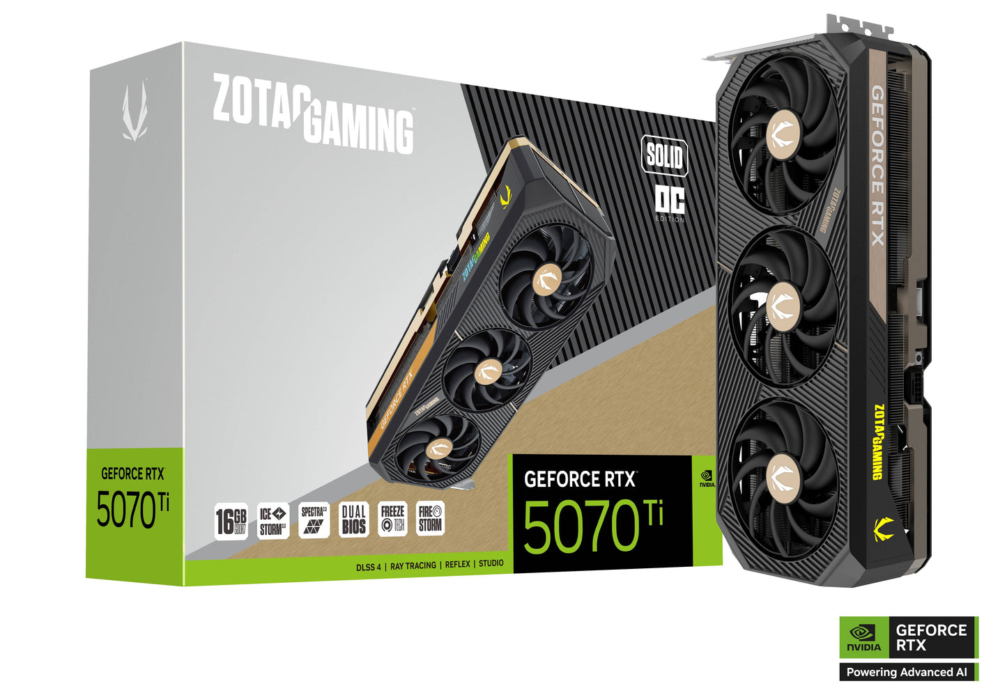 ZOTAC GAMING GeForce RTX™ 5070 Ti SOLID OC