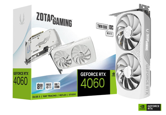 ZOTAC RTX 4060 TWIN EDGE OC WHITE 8GB