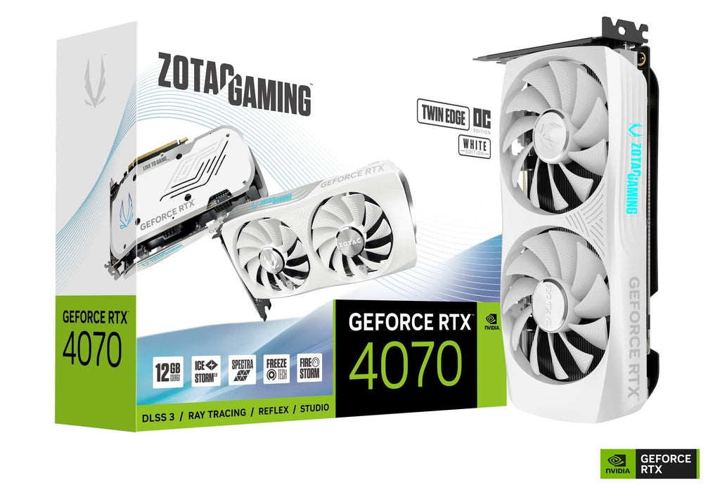 ZOTAC RTX 4070 TWIN EDGE OC WHITE 12GB