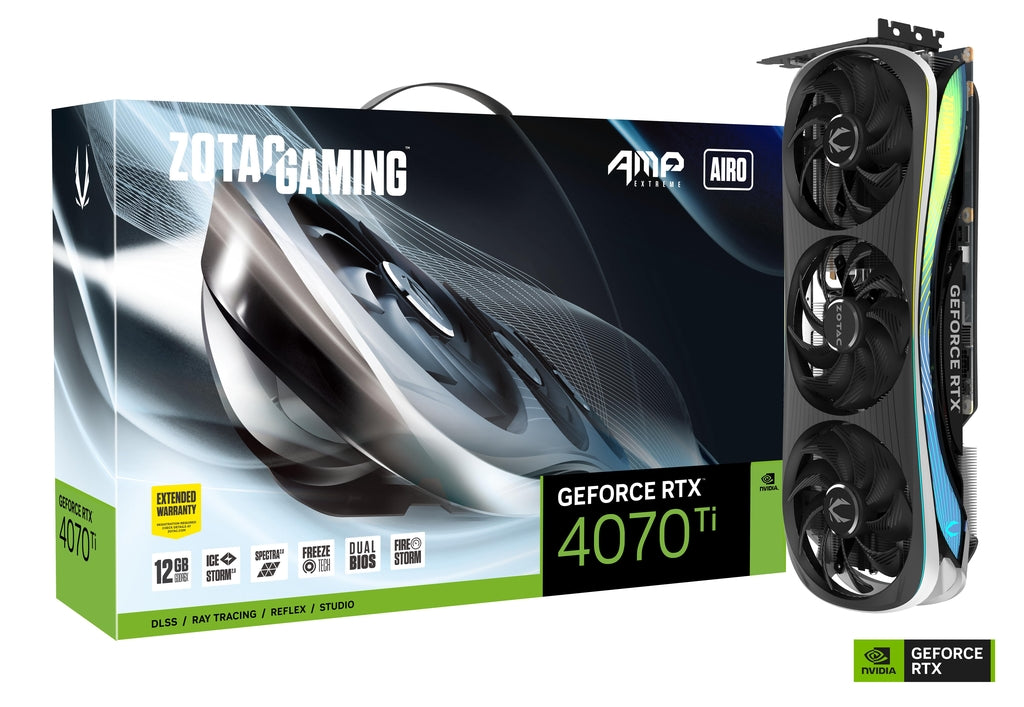 ZOTAC RTX 4070 Ti AMP EXTREME AIRO 12GB